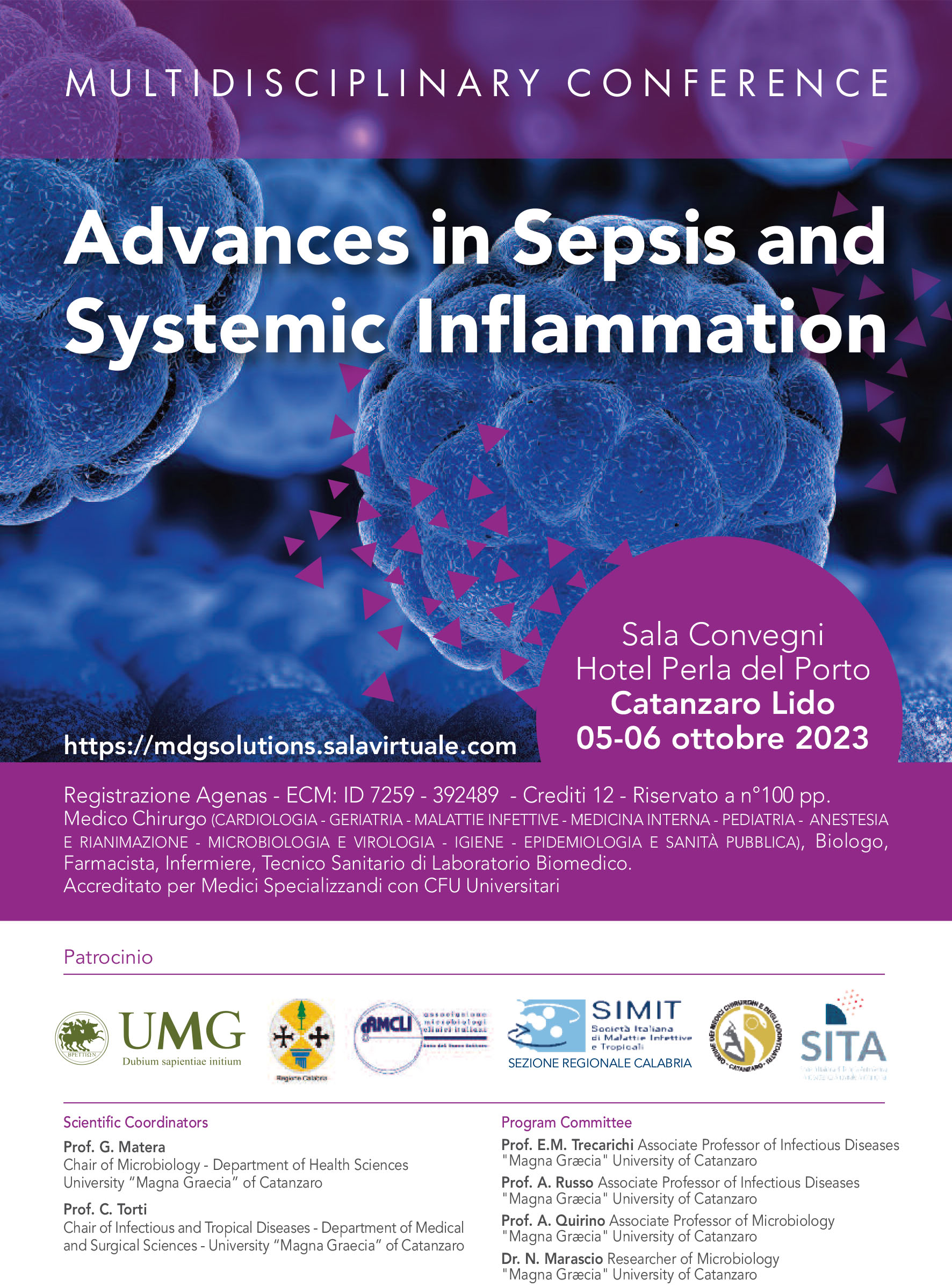 ADVANCES IN SEPSIS AND SYSTEMIC INFLAMMATION