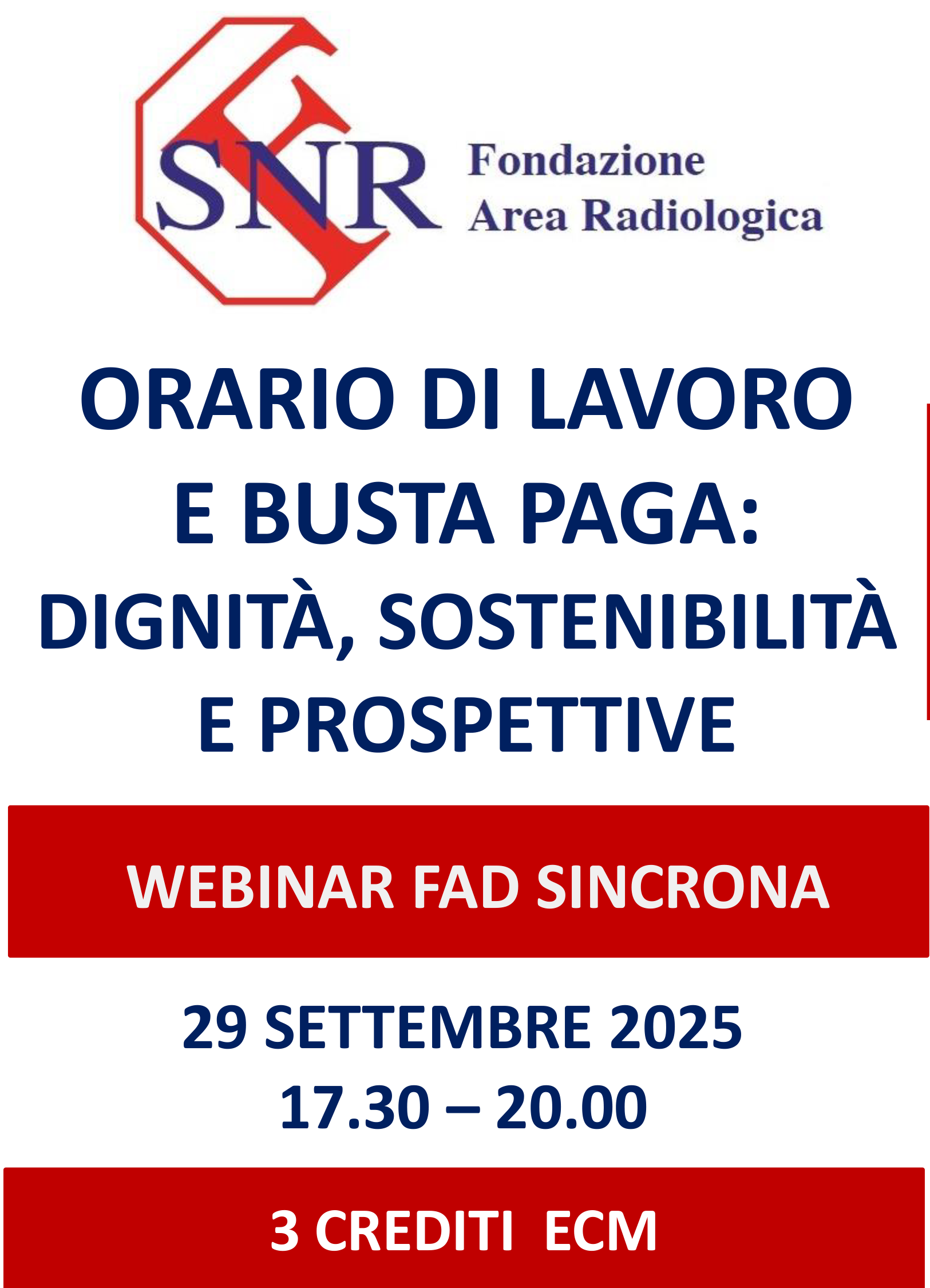 ORARIO DI LAVORO E BUSTA PAGA: DIGNITÀ, SOSTENIBILITÀ E PROSPETTIVE