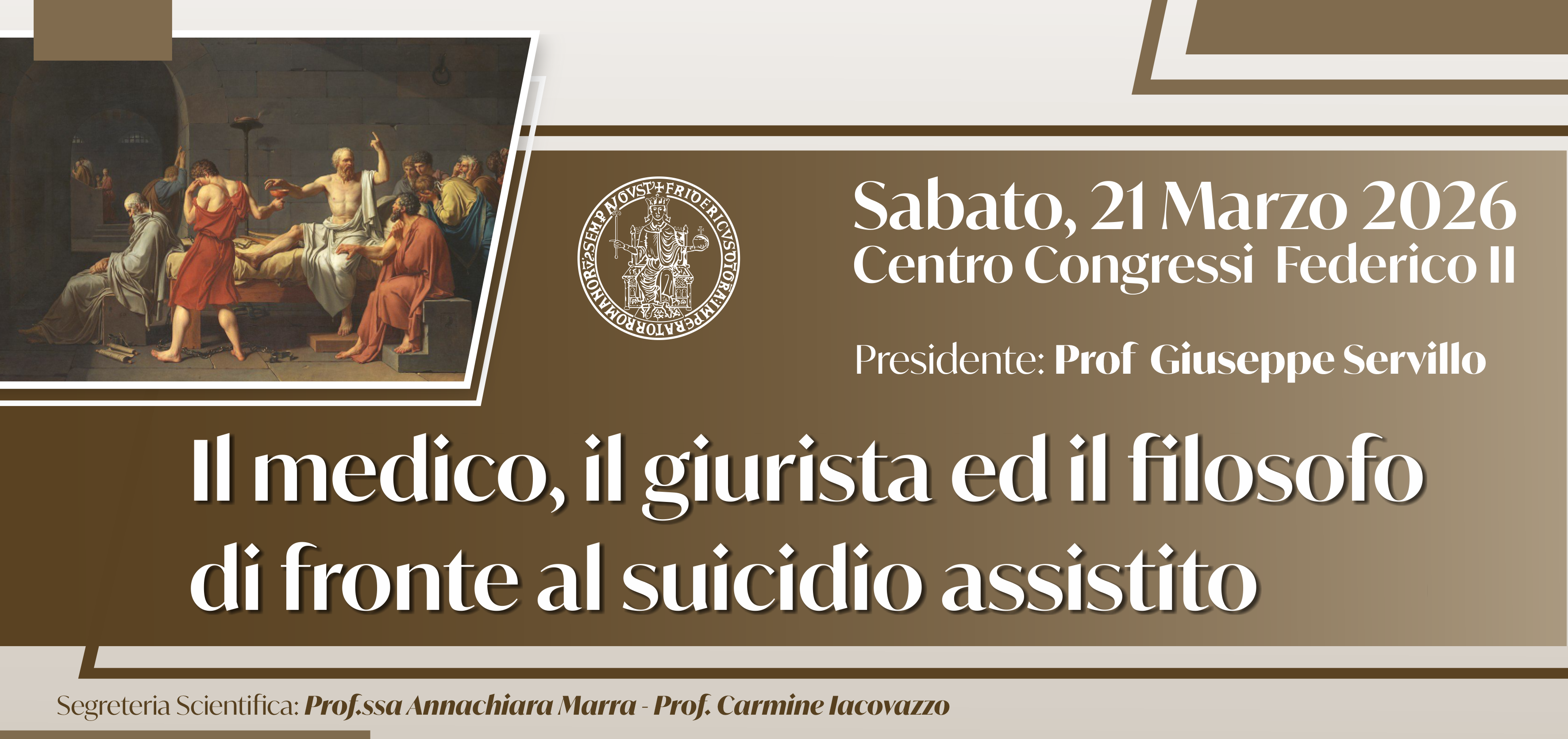IL MEDICO, IL GIURISTA ED IL FILOSOFO DI FRONTE AL SUICIDIO ASSISTITO
