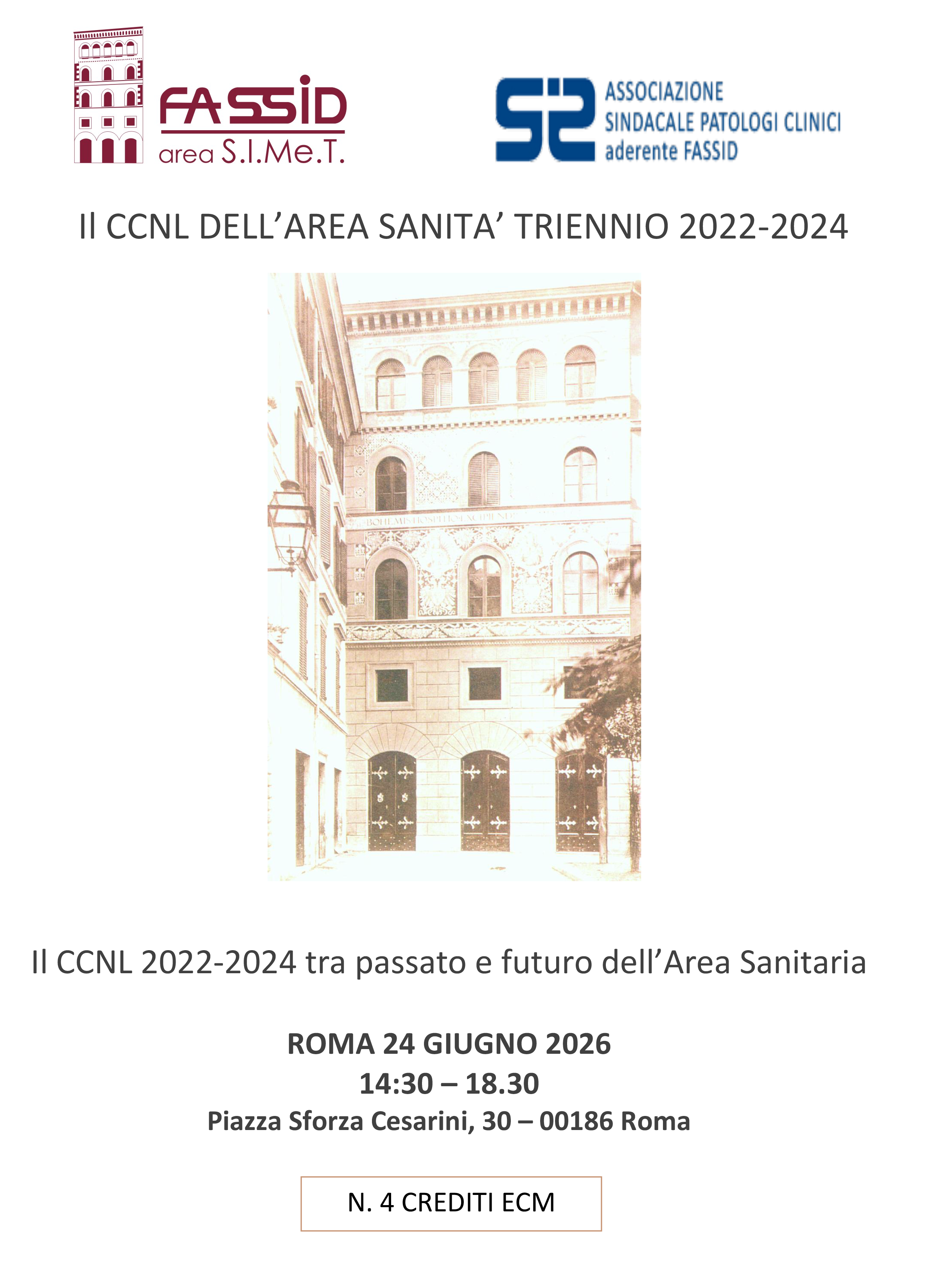 IL CCNL 2022-2024 TRA PASSATO E FUTURO DELL’AREA SANITARIA